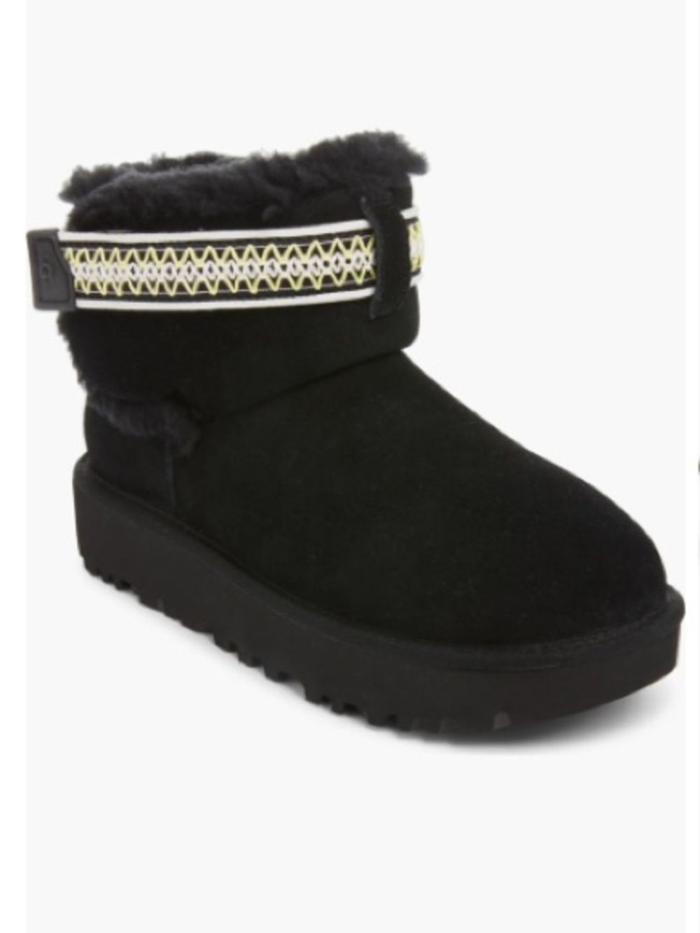 UGG Classic Ultra Mini Alpsey Boot - Black / size 6, NWOT
